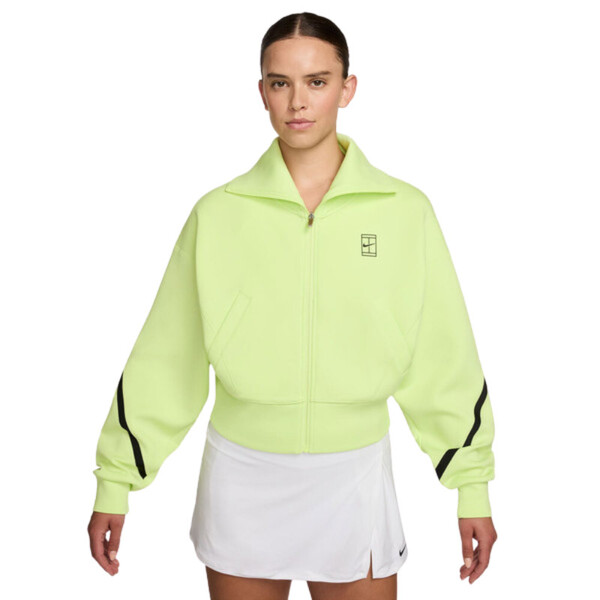 Nike Court Advantage Full-Zip Jacket (W) (Lt Lemon Twist)