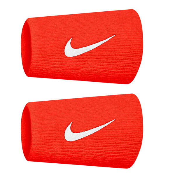 Nike Tennis Premier Double Wristbands (2x) (Chile Red)