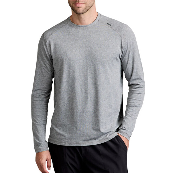 tasc Carrollton Long Sleeve T-Shirt (M) (Heather Grey)