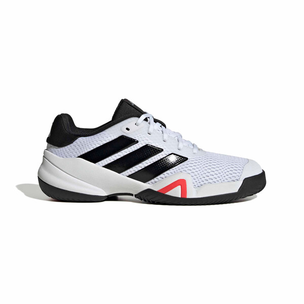 adidas Barricade Kids' (White/Black)