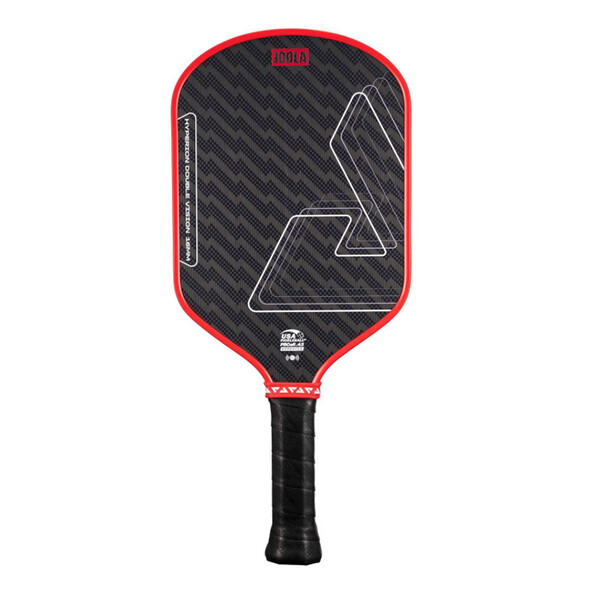 JOOLA Hyperion Double Vision 16mm Pickleball Paddle (Red)
