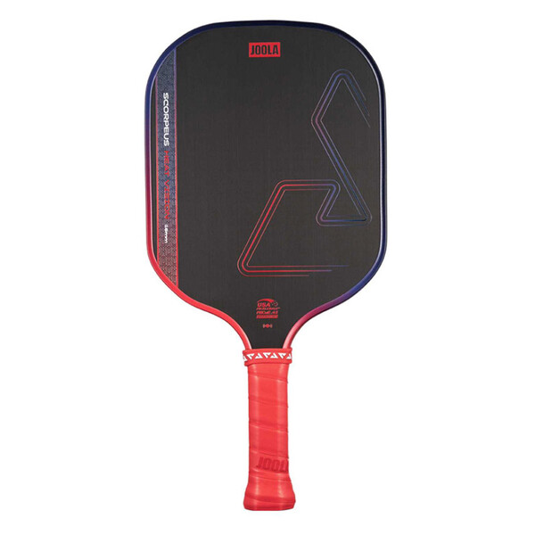 JOOLA Scorpeus Heat Vision 16mm Pickleball Paddle (Gradient Red)