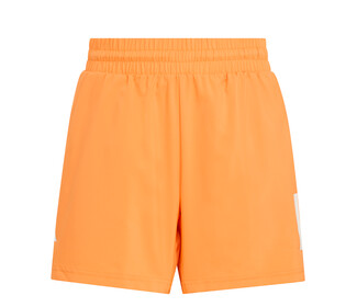 adidas Boys' Club 3 Stripes Short (Pure Orange)