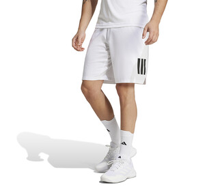 adidas Club 3 Stripes 7" Short (M) (White)