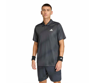 adidas Club Graphic Polo (M) (Carbon)
