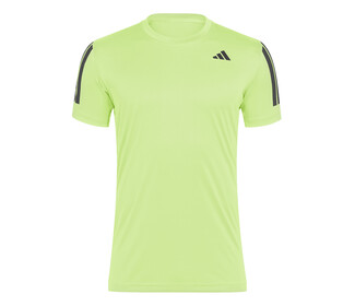 adidas Club 3 Stripes Tee (M) (Lucid Lemon)