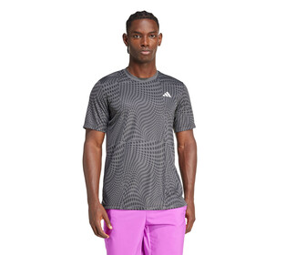 adidas Club Graphic Tee (M) (Carbon)