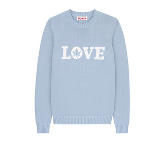 Boast Intarsia Love Sweater (W) (Country Air)