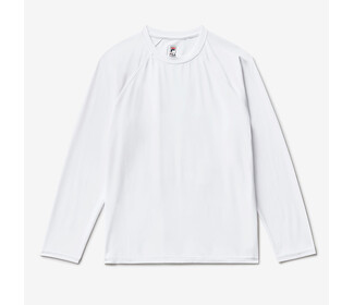 FILA Boy's UV Blocker Long Sleeve (White)