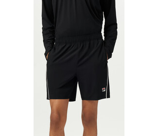 FILA Piped Stretch Woven Short (M) (Black)