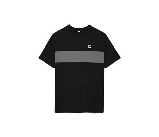 FILA Essentials Short Sleeve Crew (M) (Black/Grey)