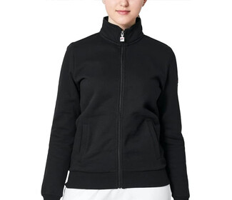 FILA Essentials Match Fleece Full Zip Jacket (W) (Black)