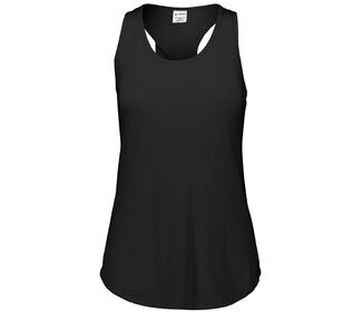 Augusta Lux Tri-Blend Tank (W) (Black Heather)