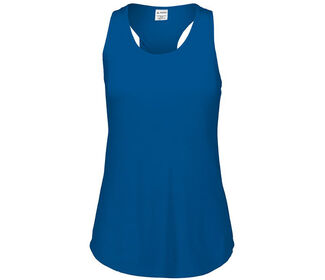 Augusta Lux Tri-Blend Tank (W) (Royal)
