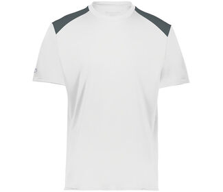 Holloway Momentum Team Tee (M) (White/Grey)