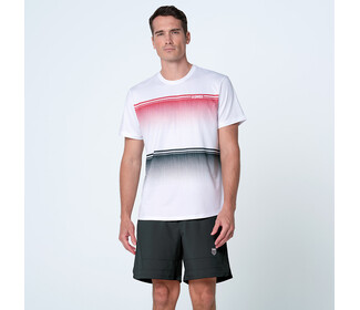 K-Swiss Gradient Descent Short Sleeve (M) (White/Black)