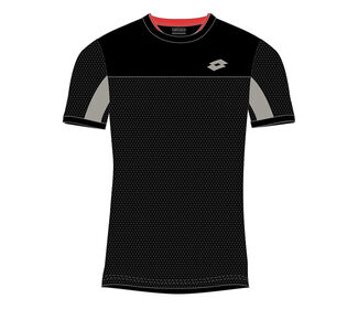 Lotto Superrapida Pickleball VI Tee 1 (M) (Black)