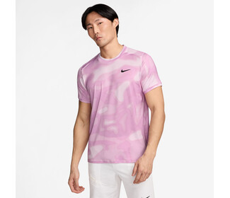 Nike Court Advantage Printed Top (M) (Beyond Pink)