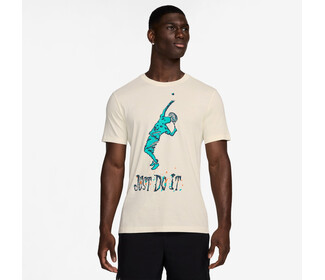 Nike Court Tennis Serve Tee (M) (Coconut Milk)