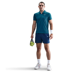 Nike Court Advantage Slam NY Polo (M) (Green Abyss)