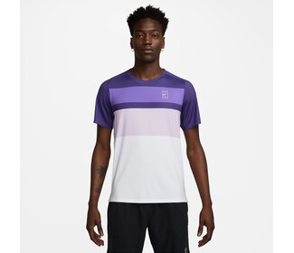 Nike Court Advantage Printed Top (M) (Wild Purple)