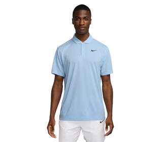 Nike Court Dri-FIT Solid Polo (M) (Celestine Blue)