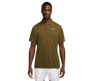Nike Court Dri-FIT Solid Polo (M) (Olive Flak)