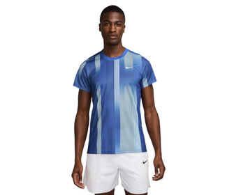 Nike Court Dri-FIT Victory Printed Top (M) (Comet Blue)