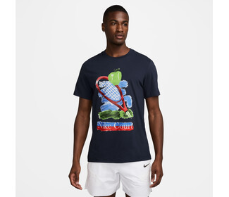 Nike Court US Open Tee (M) (Obsidian)