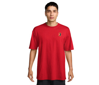 Nike Court Max90 Tee (M) (Red)