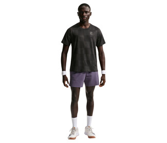 Nike Court Advantage Printed Top (M) (Black)