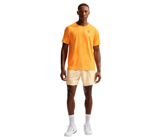 Nike Court Advantage Printed Top (M) (Laser Orange)