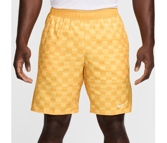 Nike Court Victory Printed 9" Short (M) (Topaz Gold)