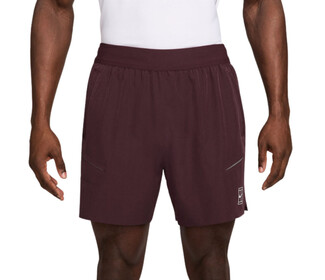Nike Court Advantage 6" Short (M) (Burgundy)