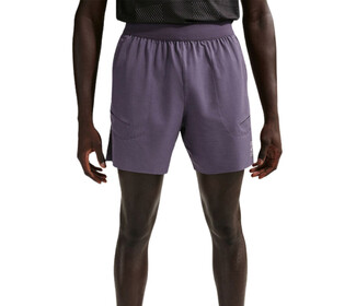 Nike Court Advantage 6" Printed Short (M) (Dark Raisin)