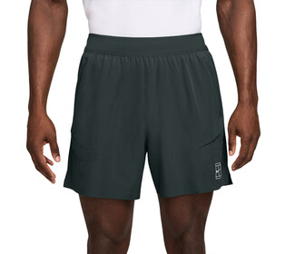 Nike Court Advantage 6" Short (M) (Black Spruce)