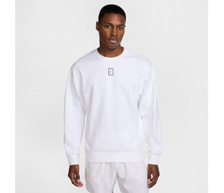 Nike Court Heritage Fleece Crew Melbourne (M) (White)