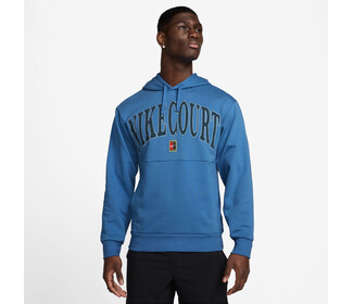 Nike Court Heritage Fleece Hoodie (M) (Blue)