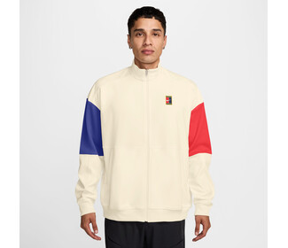 Nike Court Heritage Tracksuit Jacket (M) (Pale Ivory)