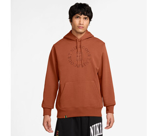 Nike Court Heritage Fleece PO Hoodie (M) (Dark Russet)