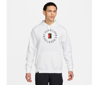 Nike Court Heritage Fleece PO Hoodie (M) (White)
