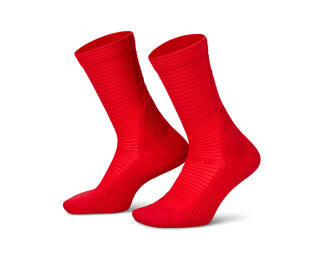 Nike Unicorn Cushioned Crew Socks (1 Pair) (Red)