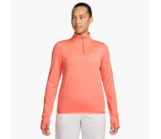 Nike Swift Element UV 1/4 Zip Top (W) (Lt Wild Mango)