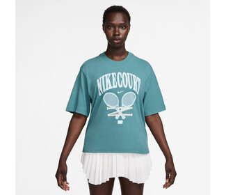 Nike Court Dri-FIT Oz Open Tee (W) (Teal)