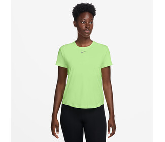 Nike One Classic Short Sleeve Top (W) (Barely Volt)