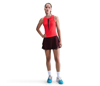 Nike Court Slam NY Tank (W) (Lt Crimson)