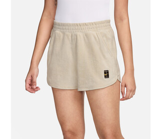 Nike Court Heritage Fleece Short (W) (Light Orewood Brown)