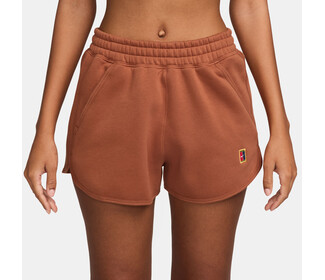 Nike Court Heritage Fleece MR Short (W) (Dark Russet)