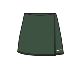 Nike Court Team Dri-FIT Victory Straight Skirt (W) (Gorge Green)