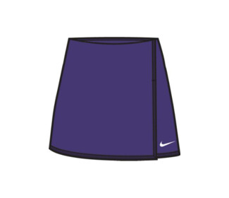 Nike Court Team Dri-FIT Victory Straight Skirt (W) (Purple)